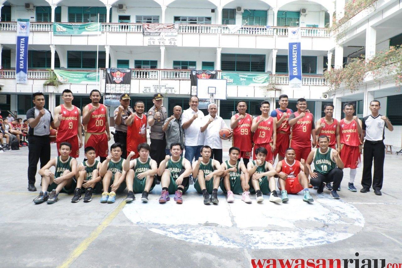 Acara Turnamen Bola Basket Perguruan Diponegoro Kisaran